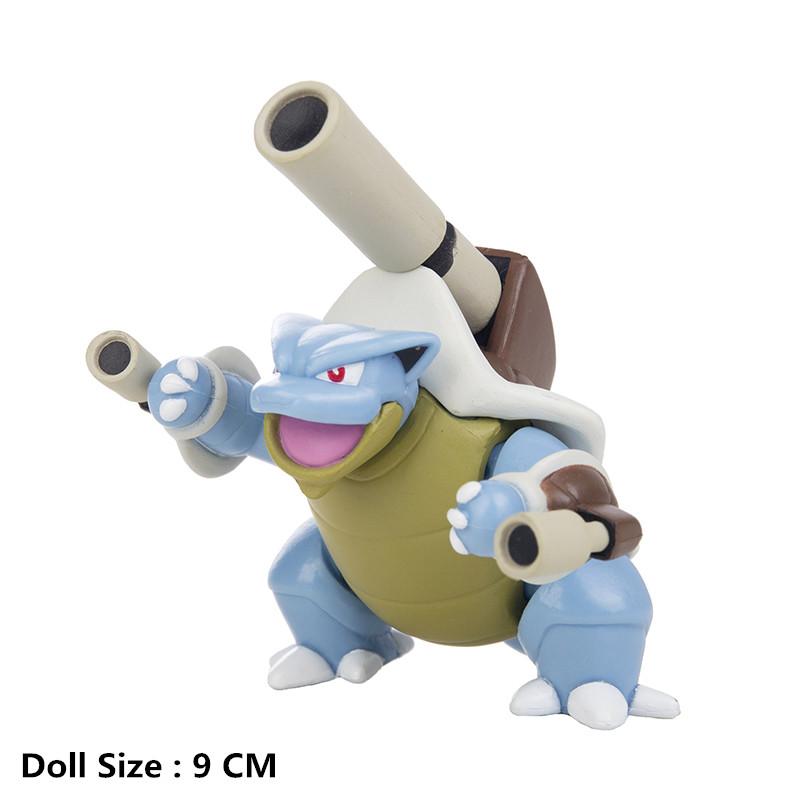 Toys Model 4-13Cm Pokemon Anime Figure Charizard Mewtwo Pikachu Mew Psyduck Collection Pokemon Action Birthday Gifts Kids