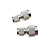 Copper Nickel-Plated TNC to UHF Male RF Coaxial Adapter (SL16 to TNC)