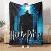 1pc Harry Potter Half-Blood Prince Flannel Blanket Soft Warm Throw for Home, Office, Travel, All-Season Cozy Bedding Gift L1417