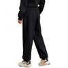 Anta Logo Print Pattern Elastic Waist Straight Leg Sports Pants Women pants Black 162237320-2
