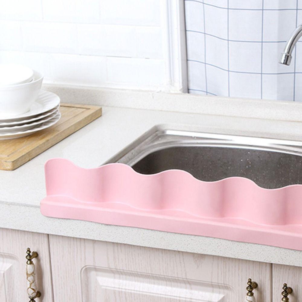 TPE Sink Baffle Splash Guard Oil-Proof Sink Guard Baffle Water Baffle Plate  Kitchen Supplies