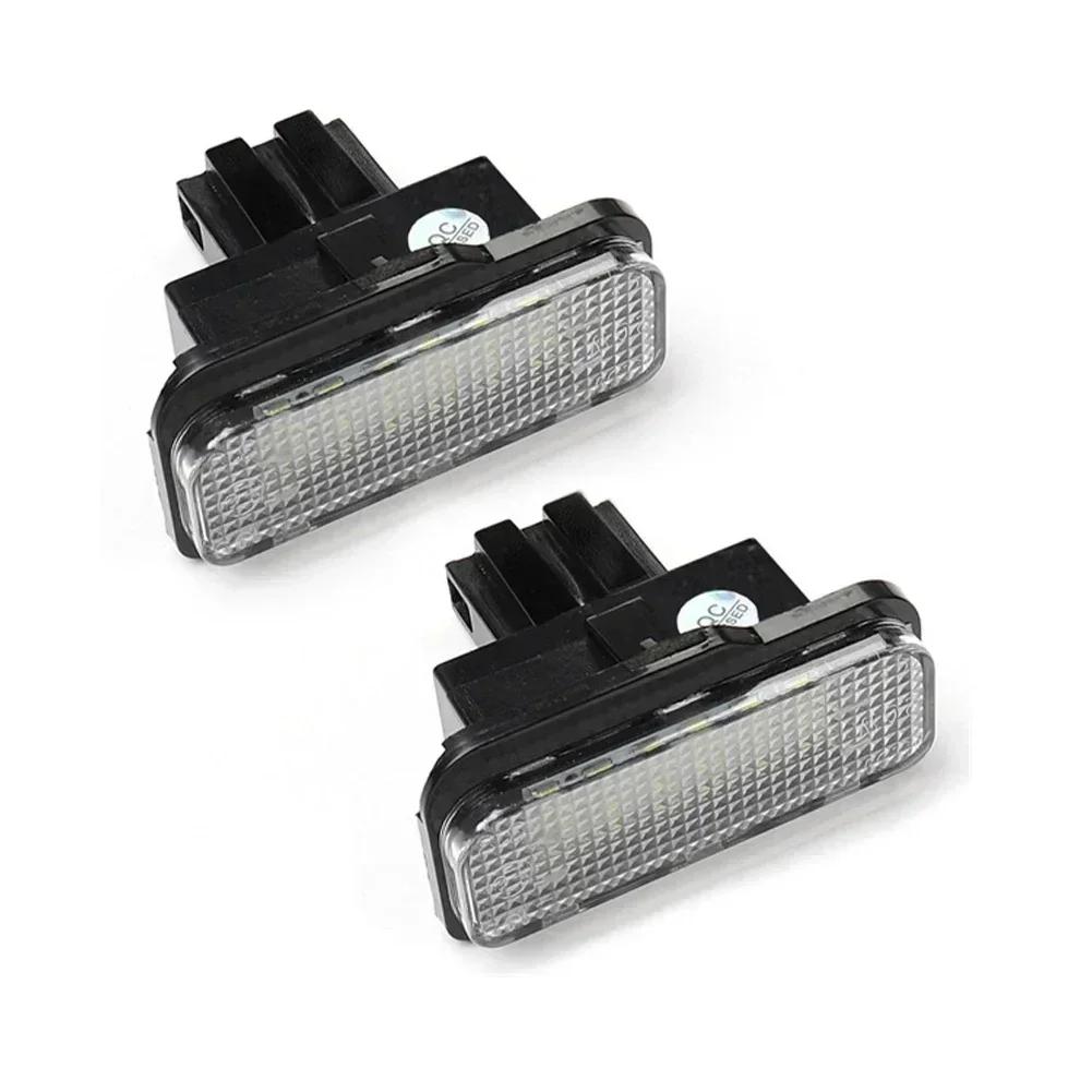 1/2pcs Car LED License Number Plate Light for Mercedes Benz E-Class W211 S211 C-Class S203 CLS-Class W219 SLK-Class R171 Canbus