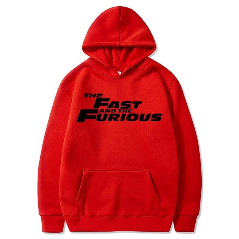 The Furious Hoodies  Women Hoodie Fashion Letter Graphic Printed Sweatshirts Women Causal Harajuku Streetwear