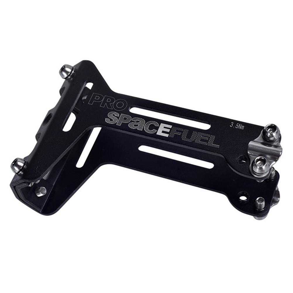 Bicycle Water Bottle Cage Mountain Bike Saddle Back Double Bottle Cage Holder Aluminum Seat Rack Adapter Bike Accessories