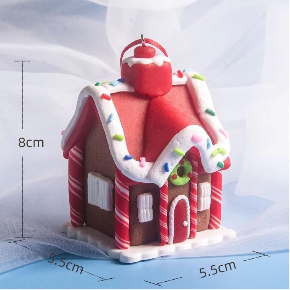 With Rope Gingerbread House Decor Christmas Gingerbread House Holiday House Ornaments  Home Decor