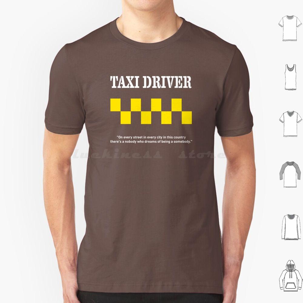 Taxi Driver By Scorsese 1976 T Shirt Big Size 100 Cotton Robert De Niro Movies Films Cinema Cinematography Thriller Harvey