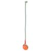 Portable EVA Pet Dog Training Bite Resistant Interactive Chew Toys   with Rope(Red)