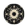 Vintage Sun And Moon Tire Cover Polyester Fiber Symmetrical Decorative RV Camper Trailer Spare Wheel Protector
