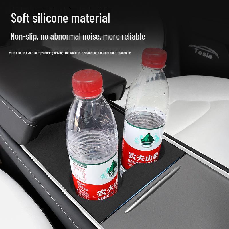 Tesla Model Y/3 Console Silicone Cup Holder Liner