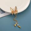 Butterfly Edge Clip Simulation Sweet Hairpin Metal Hairpin Fairy Gas Fringed Hanfu Headgear Accessories Hair Accessories