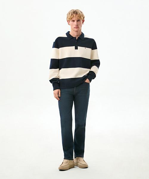 TOMMY HILFIGER Denton Straight Jasper Indigo Denim Pants (T12G0Npc300Mt11Bo)