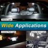 LED Interior Light Kit Package for Toyota Tacoma 2005- Interior Map Dome Lights + Vanity Mirror Lights + License Plate Lights + Tall Tool (12pcs LED