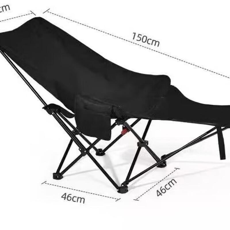 OEING Portable Folding Camping Chair with Footrest