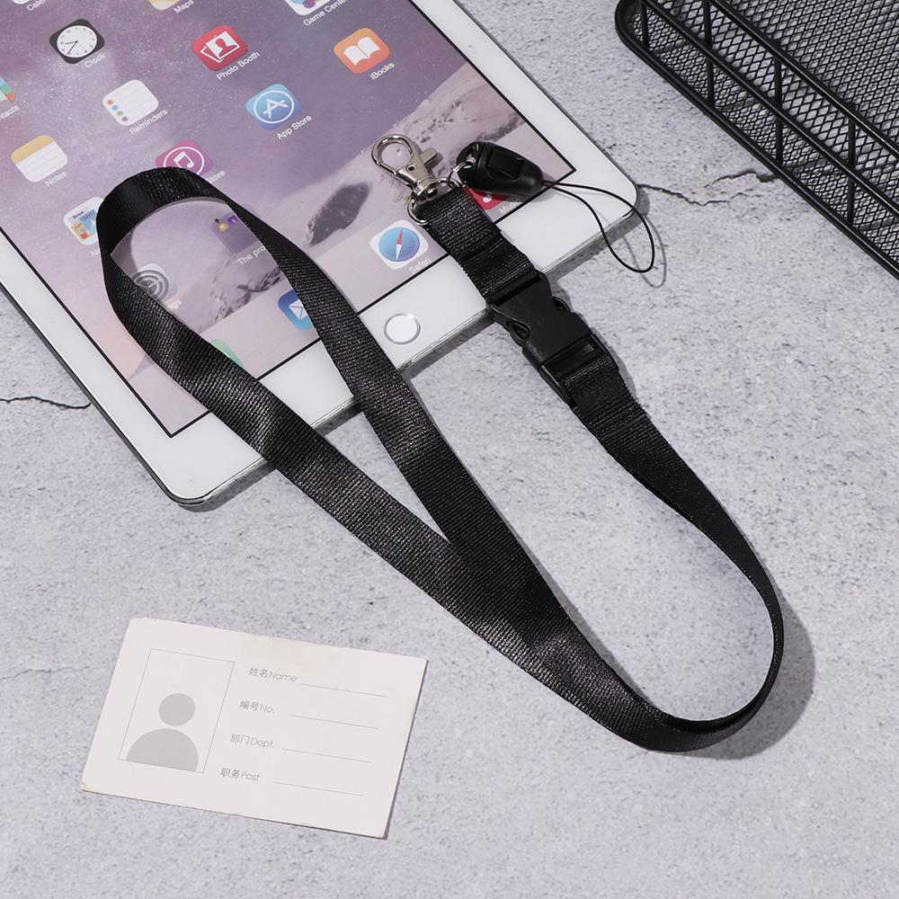 1 Stück Sicherheits-Halsband-Lanyard für Handy-ID-Namensschild-Halter Mann Frau Anti-Verlust-Karabiner Schlüsselanhänger Lanyard