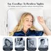 Interi Purple Pillow Queen Size Cooling Memory Foam Pillow With Lavender Scent For Side Sleeper  Back Support Neck Pain Relief