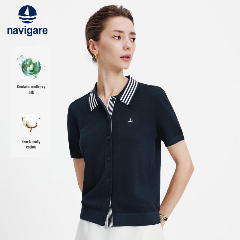 Navigare Women s Short Sleeve Polo Shirt S