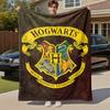 1pc Hogwarts Crest Ravenclaw Outdoor Flannel Throw Blanket All Season Soft Warmth,Home Decor 1031219