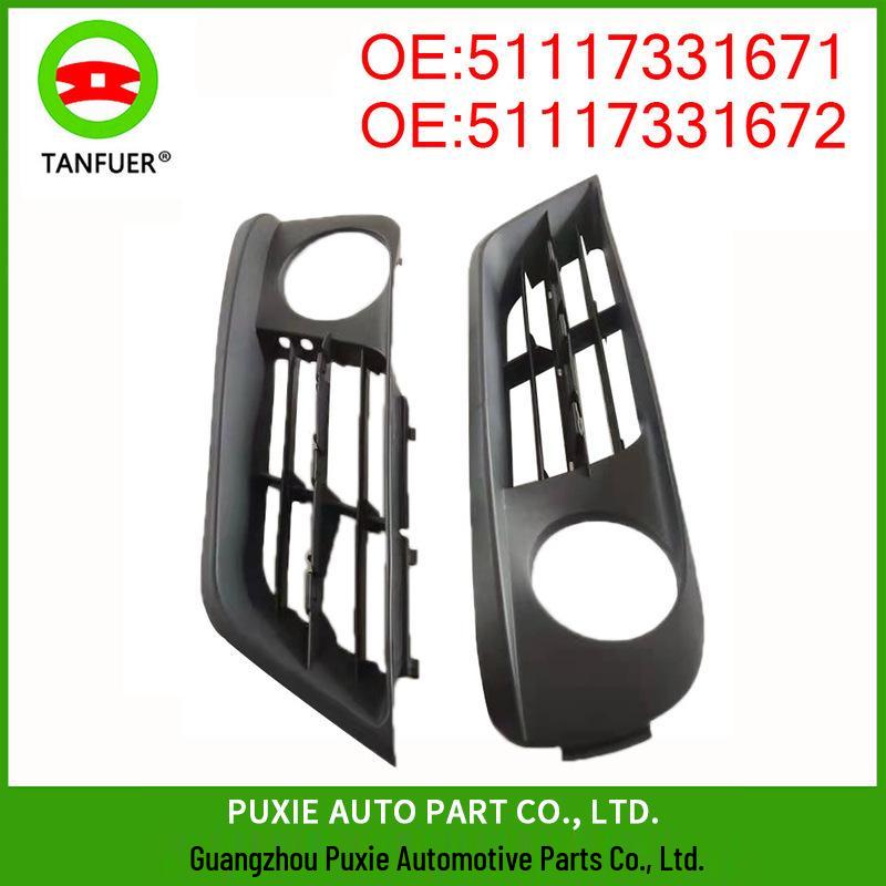 BMW 5GT F07 Bumper Grille & Fog Light Frame (51117331671, 51117331672)