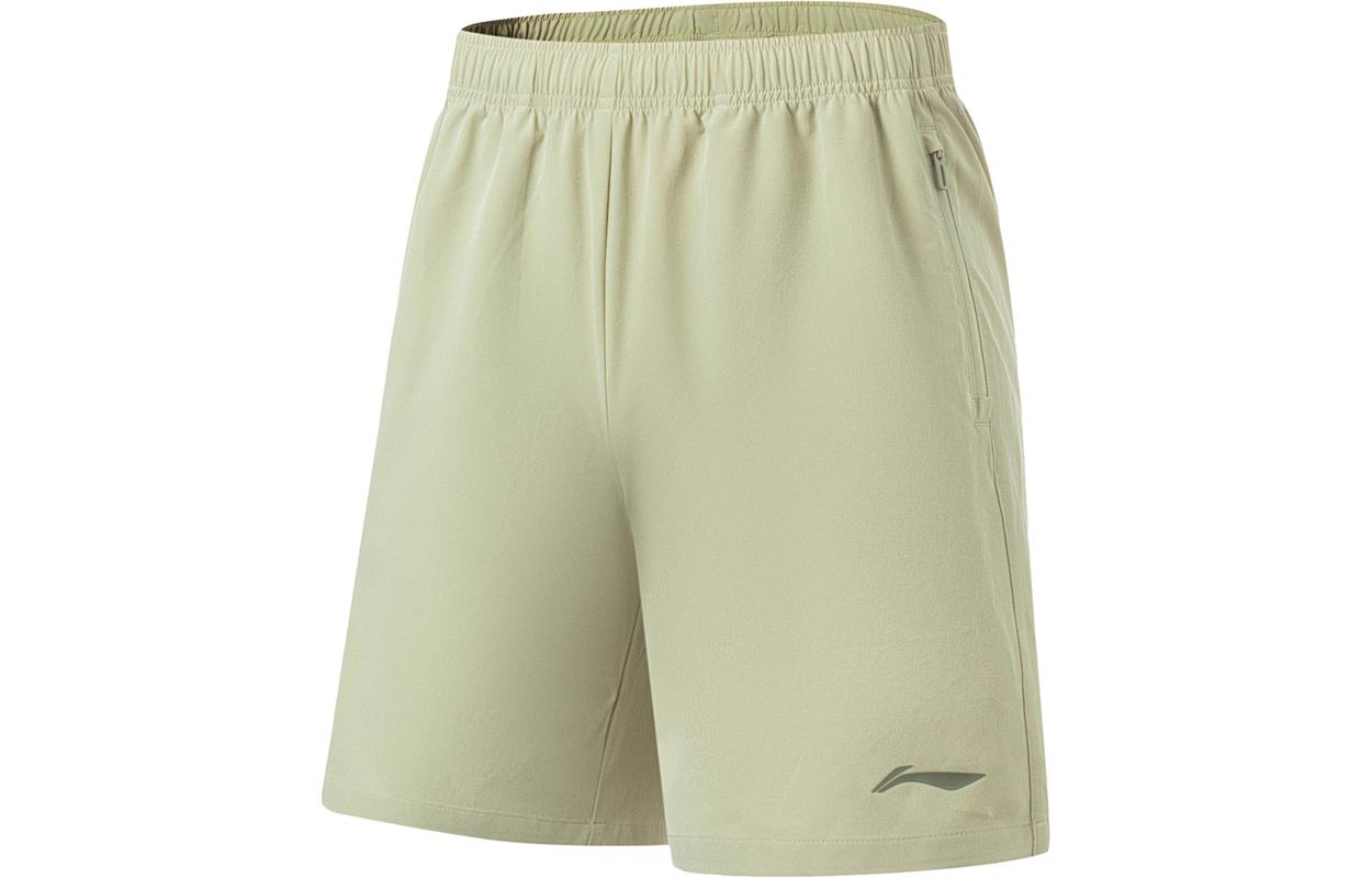 Li Ning Fitness Series Sports Shorts Men s Elm Branch Green AKST297-3 M