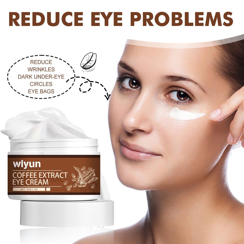 Caffeine Eye Paste Contains Moisturising Ingredients That Provide Long-lasting Nourishment To Keep The Skin Around The Eyes Hydrated,Gift For Women