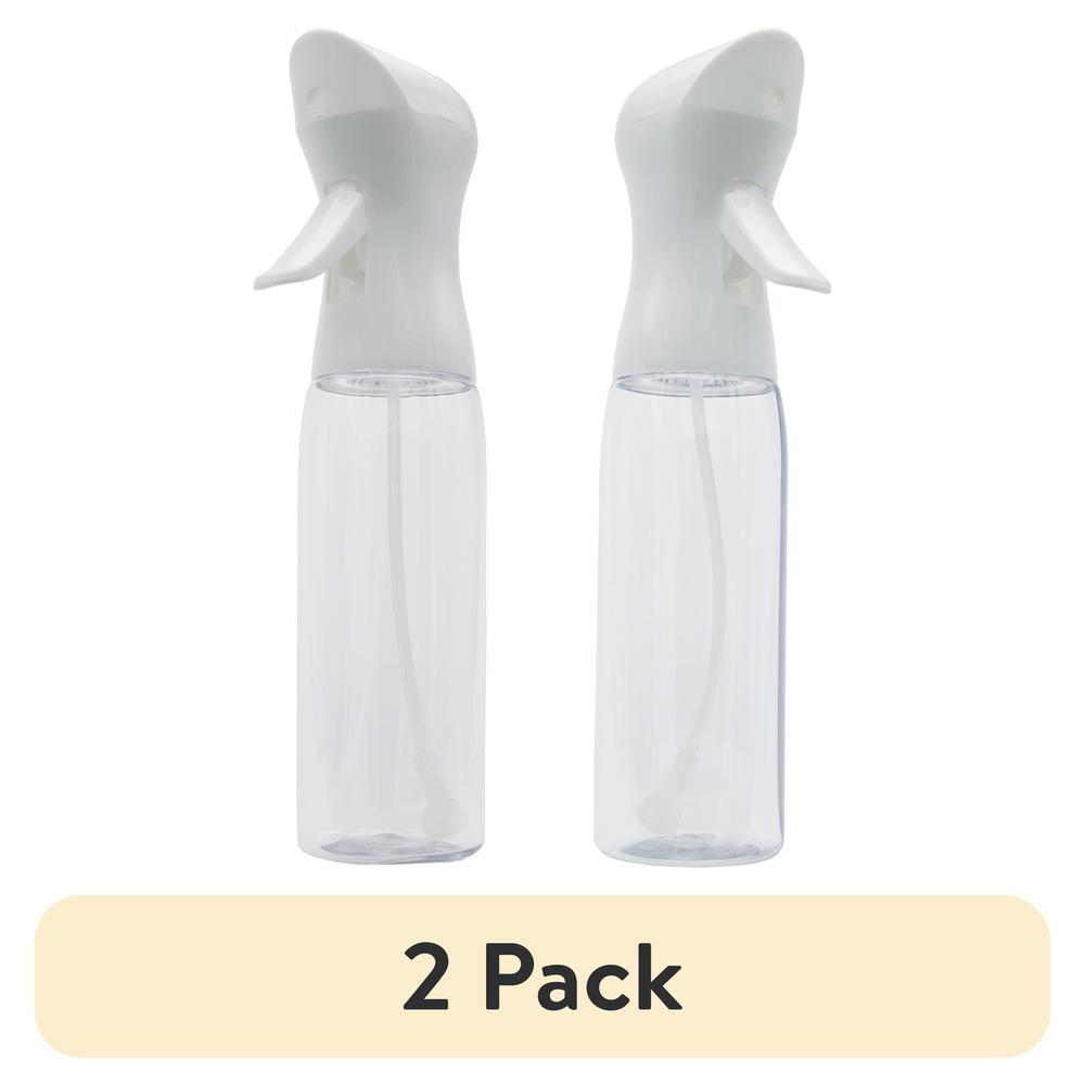 

2 Pack Plastic Spray Bottles Fine Mist Trigger Misters Multipurpose Cleaning Hair Care Plant Watering Air Freshener United States