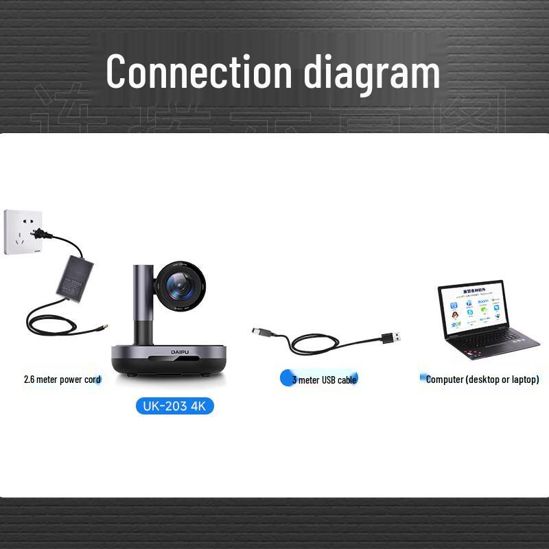 DAIPU DP-UK203 4K UHD Video Conferencing Camera (CN Version)