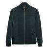 Men's Wool Blend Chenille Stand Collar Knit Jacket