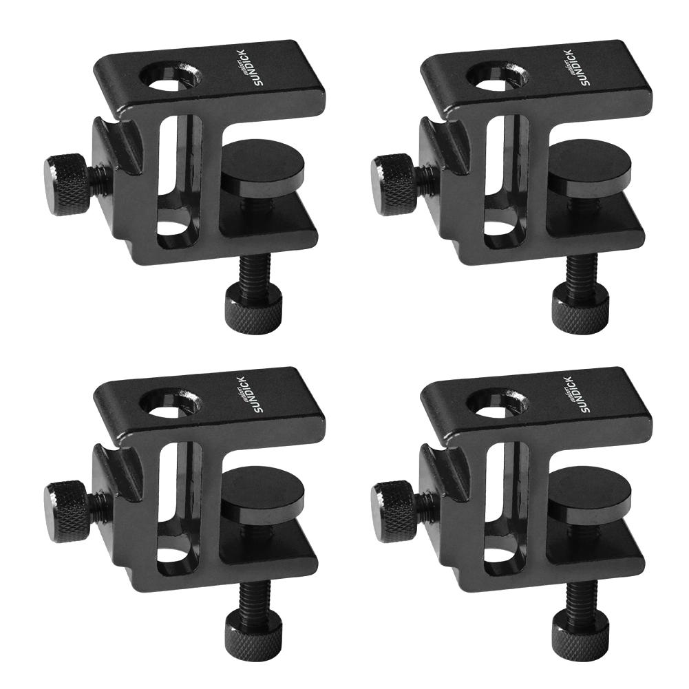 1-5Pcs 360 Degree Rotation Camping Lamp Pole Table Clip Suitable for Diameter 10-12mm Adjustable Height for Desktop Table Lamp