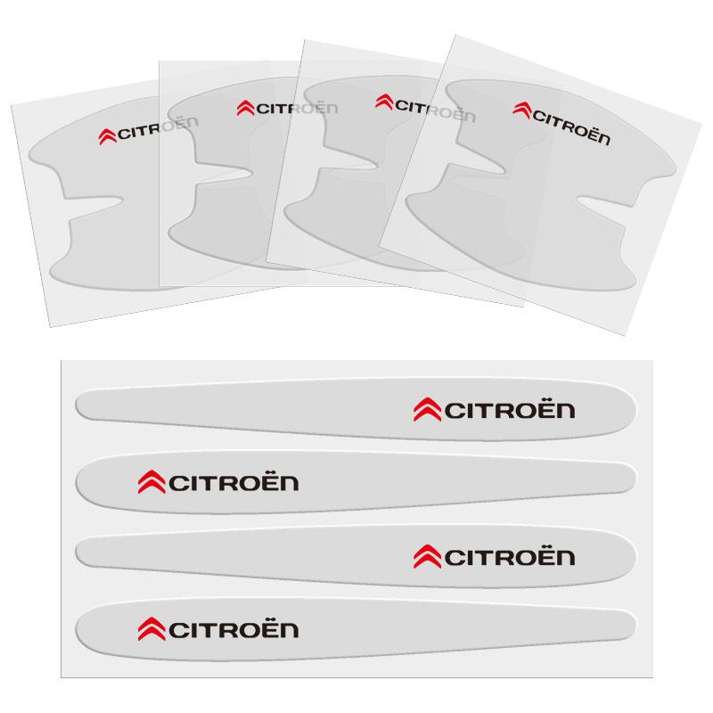 

Car Sticker Door Handle Bowl Scratch Protective Sticker For Citroen e-C3 e-C4 X C5X C3 Cactus Picasso C-Crosser C6 C1 C-Elysee