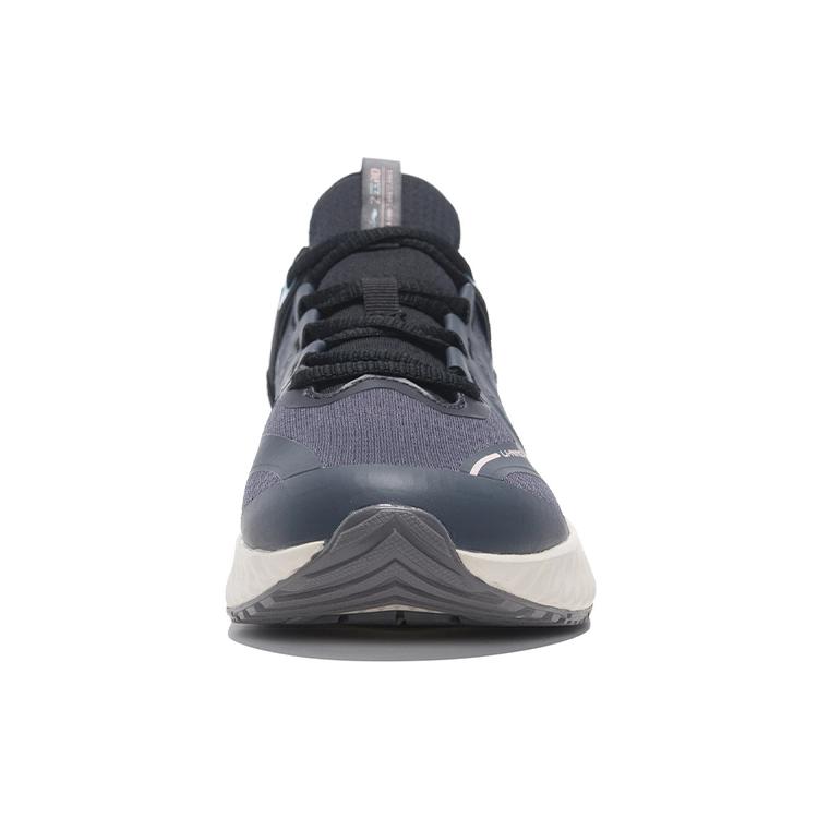 Li Ning Textile, TPU Cushioning Slip Resistant Abrasion Resistant Breathable Low top Casual Shoes Women's Gray Black AGLR236-2