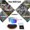 FEISEDY UV400 for Boys and Perfect for and B4064 Kids' Sunglasses, Protection, Unisex, Girls, Cycling, Baseball, Tennis, Bass, Fishing, Hiking,