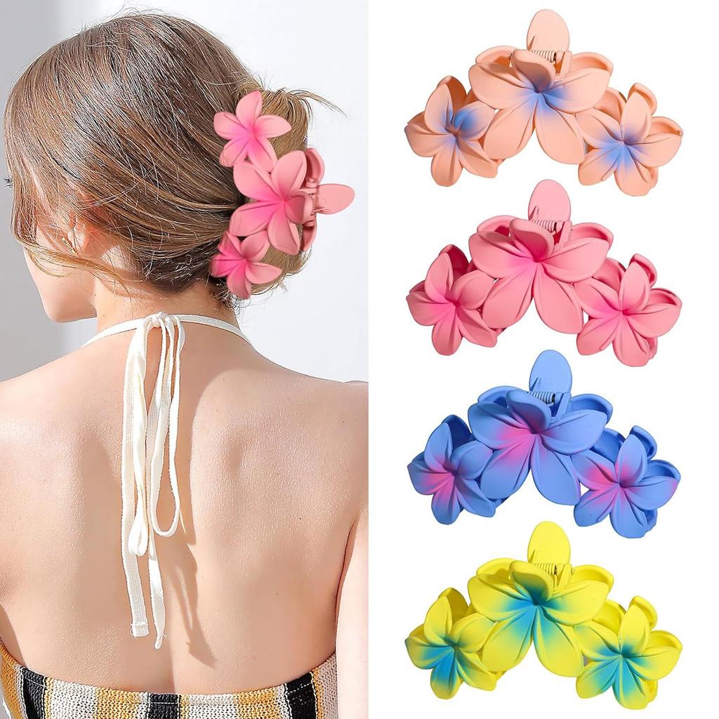 All-match Hairpin Hairpin Headdress Frosted Flower Shark Clip Hairpin Hair Accessories