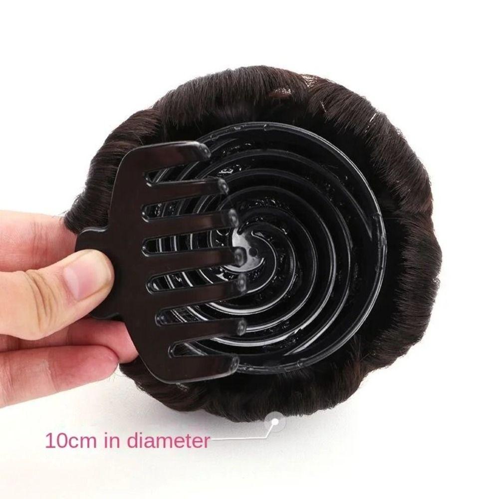 Elastic Hair Clips Wig Synthesis Hairpiece Claw Clip Fashion Hair Accessories