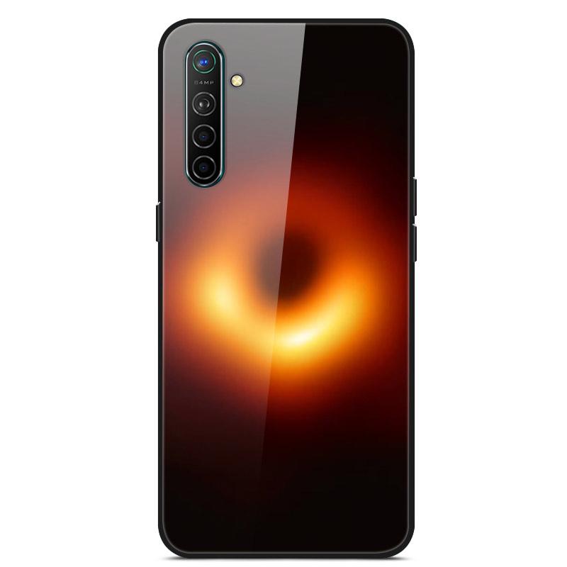 For OPPO Realme XT Tempered Glass Case Soft Bumper Hard Funda For OPPO Realme 6 Pro Realme X2 XT Phone Case Realme6 Back Cover