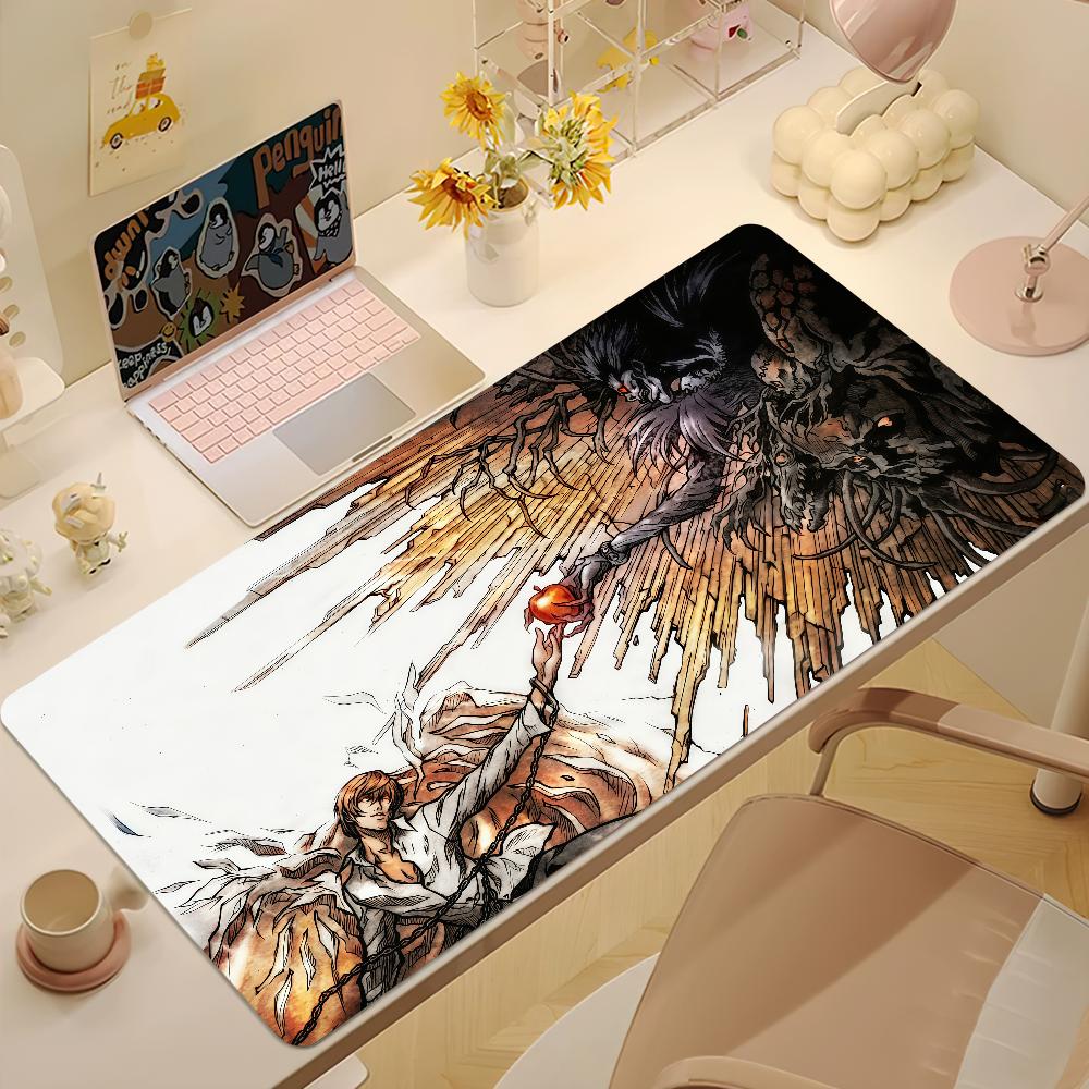 Anime Death Note Mouse Pad Large Nonslip Lockedge Desktop Computer Desk Mat Keyboard Writing Mousepad Office Gamer Student Gift