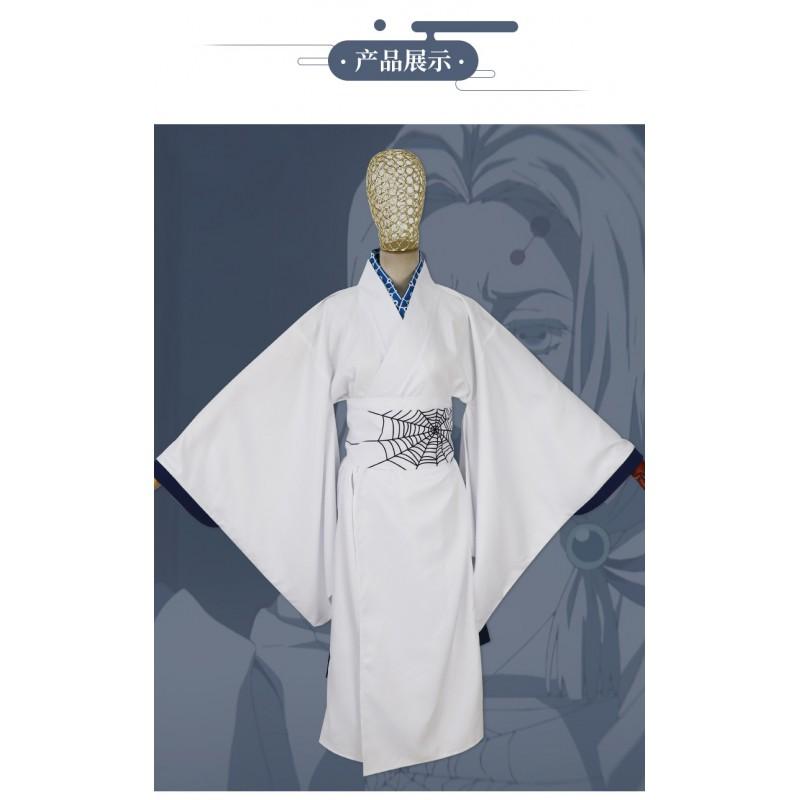 Demon Slayer Cosplay Costume Spider Family Kimono Set Anime Role Play Outfit