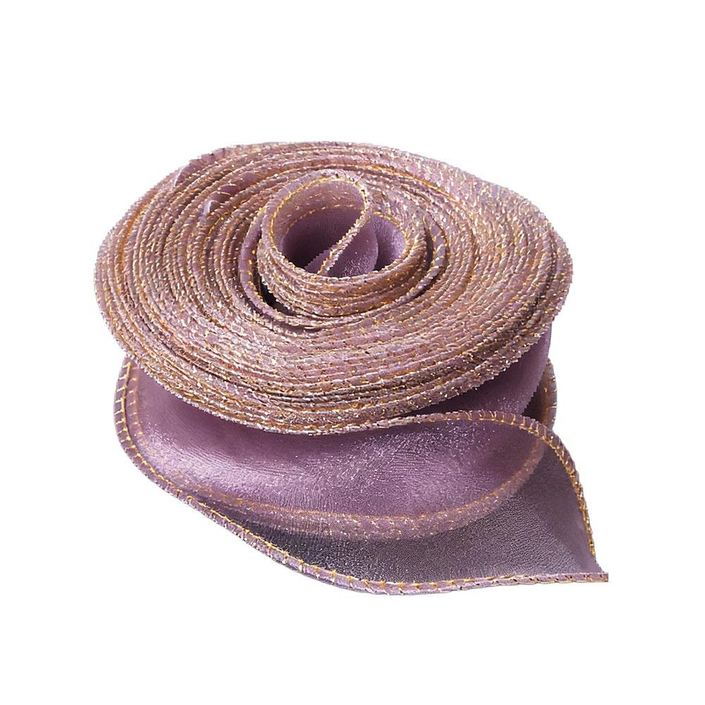 4cm Width Organza Ribbon Wired Design 10 Yards Length Wavy Edge Ribbon Satin Texture Yarn Material Fishtail Ribbon Wedding Decor