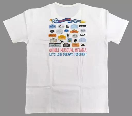 Ghibli Museum Mitaka Limited Edition White Cotton T T-Shirt Size 130cm 4XL