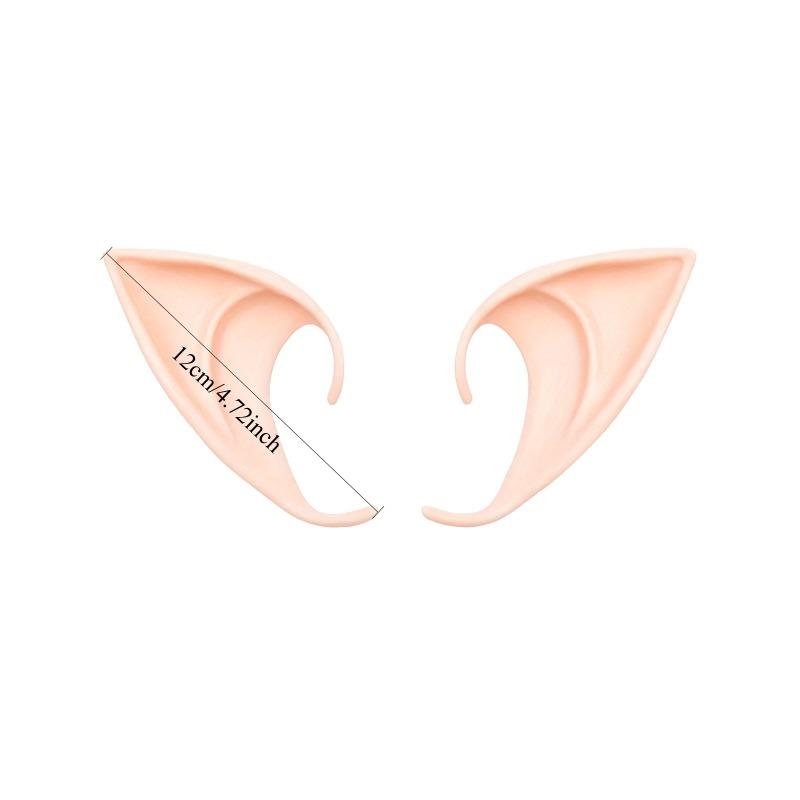 

1PAIR Halloween christmas elf ear party bar live streaming host dress up props kindergarten small toy ears elf ears