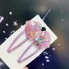 Unique Glitter Star Shaped Small Hair Clip Adorkable Glitter Hair Barrettes Hair Adornment Hair Ornaments