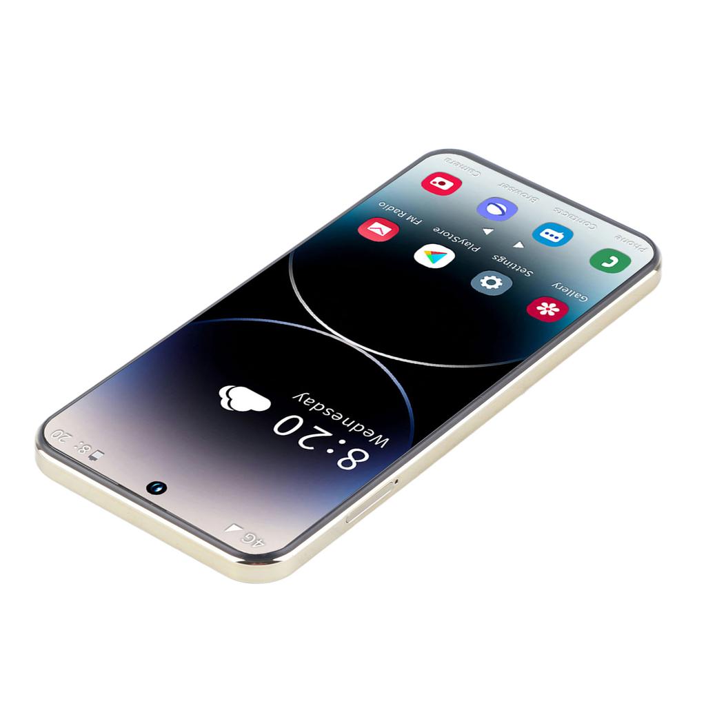 I14 ProMax 6.7 Inch Punch Hole Screen 4G Smartphone for Android 12 4GB RAM 128GB ROM 4000mah Unlocked Cellphone 100‑240V
