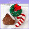 Christmas Throw Plush Pillow Cushion Garland Shape Stuffed Toy Doll Xmas Decor