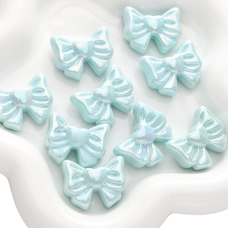 Acrylic AB Color Star Love Bow Bead Diy Handmade Beaded Bracelet Mobile Phone Chain Material