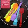 3Pcs Scraper Set One-piece Butter Cream Silicone Spatula Oil Brush High-temperature Resistant Baking Set Tool Kit