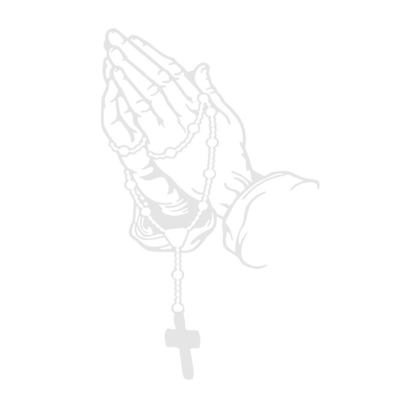 Praying Hand Spiritual Decal Sticker Religious Car Truck SUV Car Styling Decal