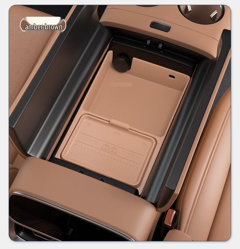 Compatible with 25 Models: AITO M8 Center Console Armrest and Lower Storage Box Accessories