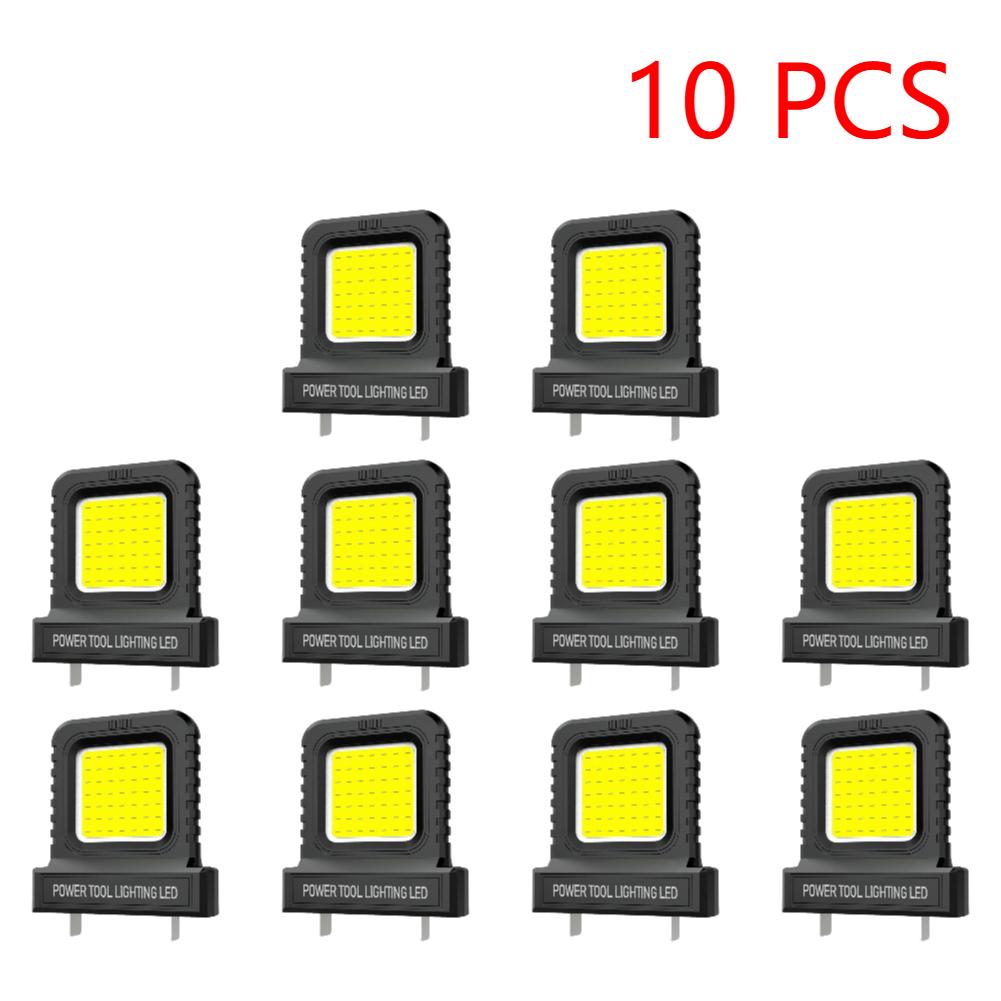 1-10PCS Power Tool Accessories LED Work Light for Makita for Milwaukee for Dewalt for Dayi Lomvum Zhipu 20V-21V Lithium Battery