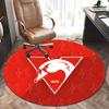 Swan Logo,1874 Emblem Chair mat Round Rug Office carpet, Non slip, Suitable for Living Rooms, Bedrooms decor.1205109a