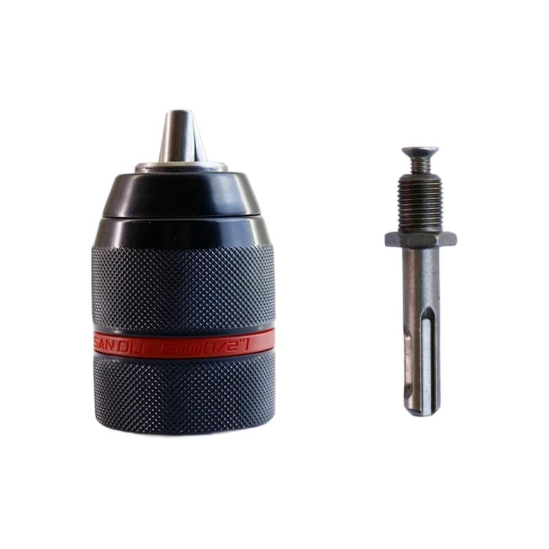 High Strength Ratchet Lock Chucks Adapter Kit Compatible for Electric Drill And Wrenches For MultiMaterial Applications