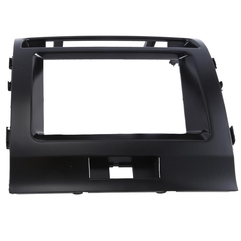 

1 Piece Car Radio Fascia Black Plastic Install Facia Plate Adapter For TOYOTA Land Cruiser 200 (V8) 2007-2015 Dash Fitting Kit чорний